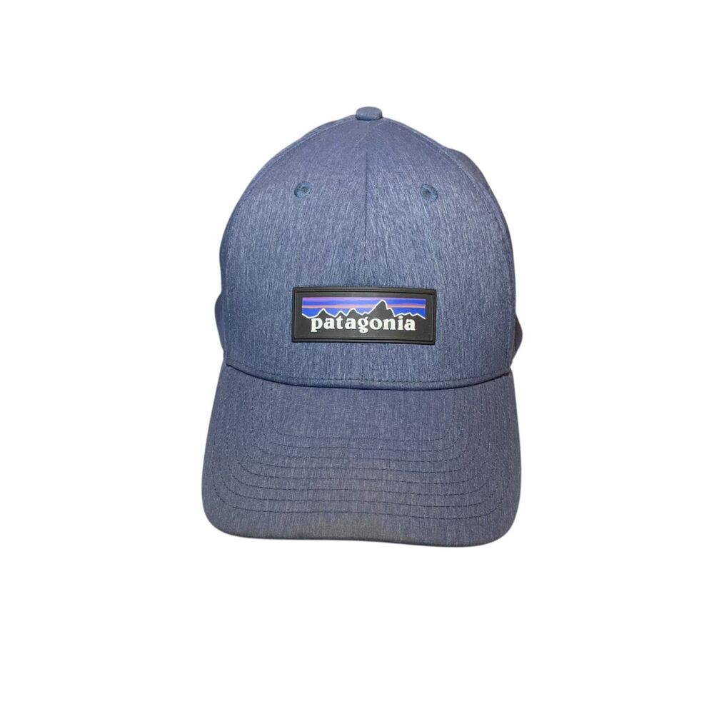 Patagonia Adult Blue Snapback Hat Cap Outdoor Hiking Camping Fishing